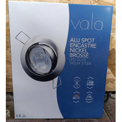 SPOT ENCASTRÉ LED NICKEL...