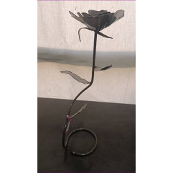 ROSE EN MÉTAL – PIÈCE...