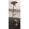 ROSE EN MÉTAL – PIÈCE ARTISANALE