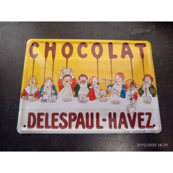 PLAQUE CHOCOLAT DELSPAUL HAVEZ