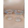 LOT DE 2 COUPES à GLACE PUBLICITAIRES FRIGÉCRÈME EN VERRE