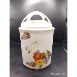 POT à SUCRE DECOR FLEURS
