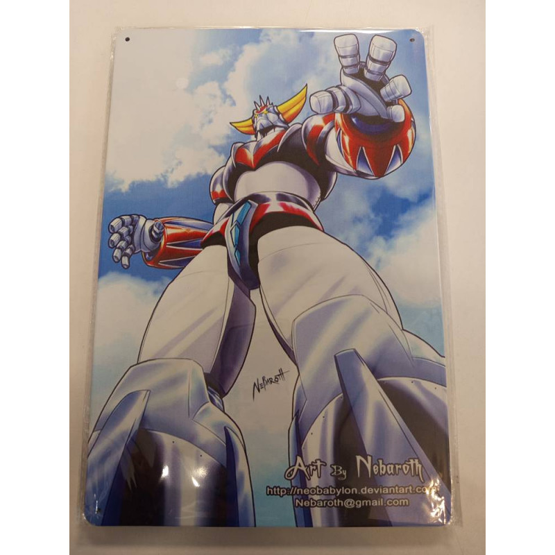 DECORATION PLAQUE METAL 13