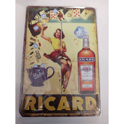 DECORATION PLAQUE METAL 10