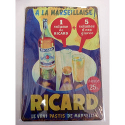 DECORATION PLAQUE METAL 17