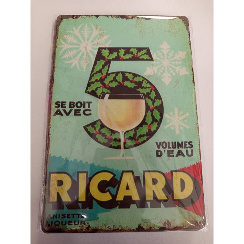 DECORATION PLAQUE METAL 1