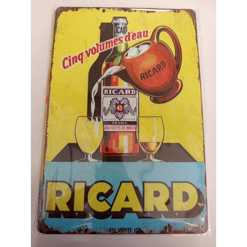 DECORATION PLAQUE METAL 3