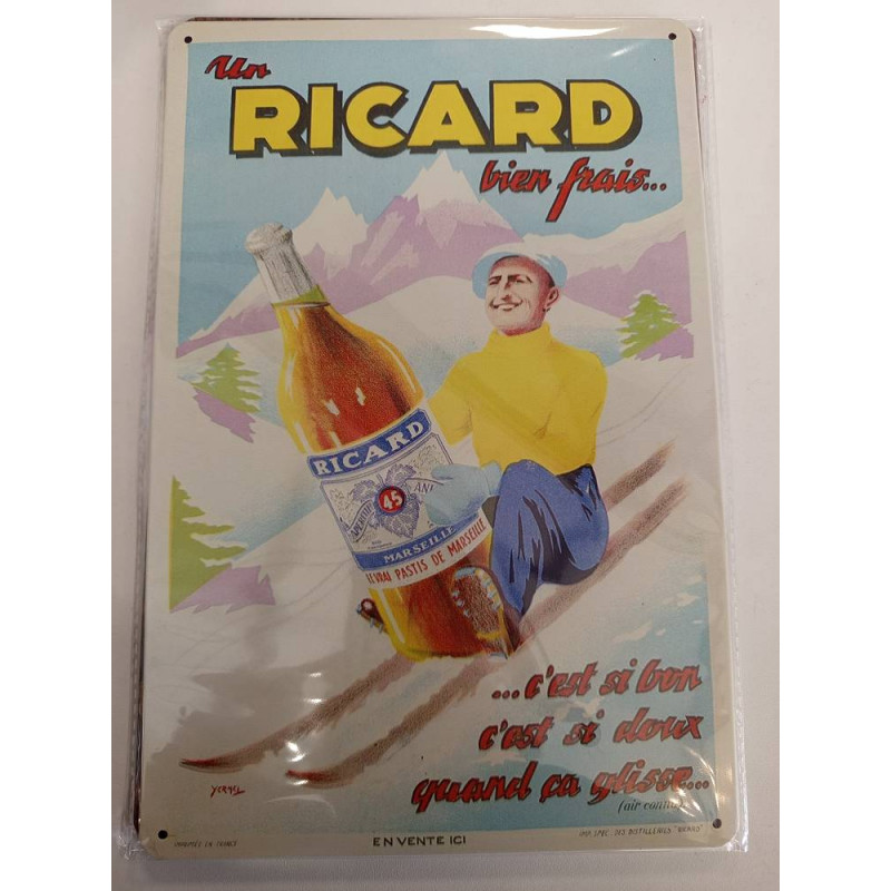 DECORATION PLAQUE METAL 14