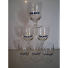 6 VERRES RICARD DEMI SOLEIL 