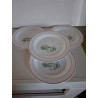 4 ASSIETTES A DESSERT ARCOPAL