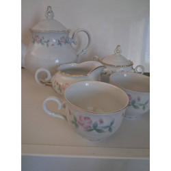SERVICE PORCELAINE DE BOHêME 