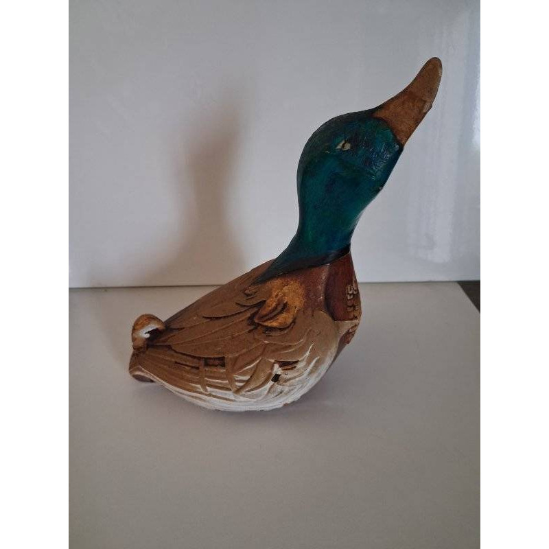 CANARD BOIS ET CéRAMIQUE COL VERT