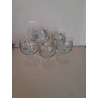 LOT 5 VERRES MYOSOTIS 